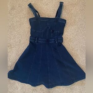 Free People Denim Dress Size Small